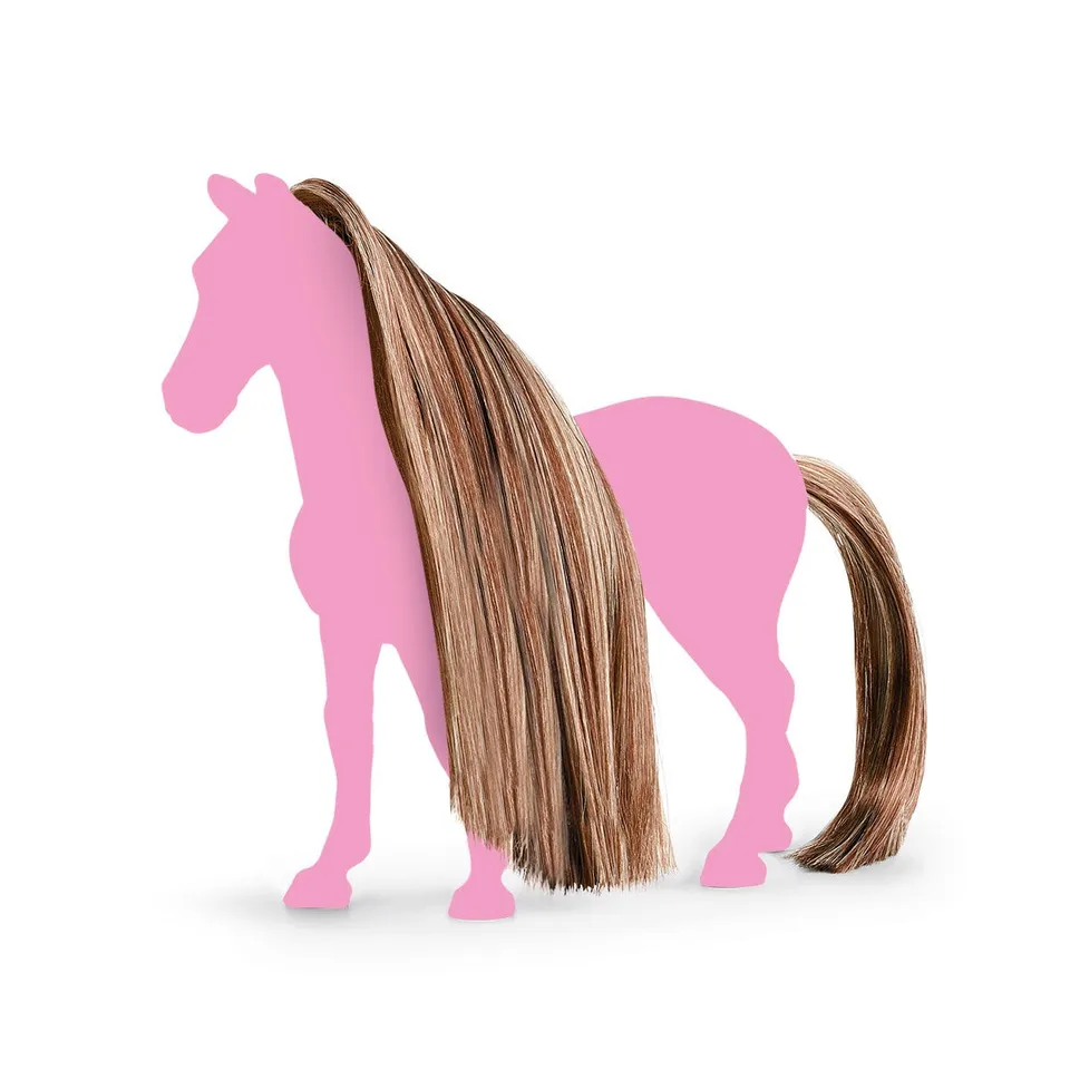 Schleich Beauty Horses 42653 Capelli marrone dorato accessorio