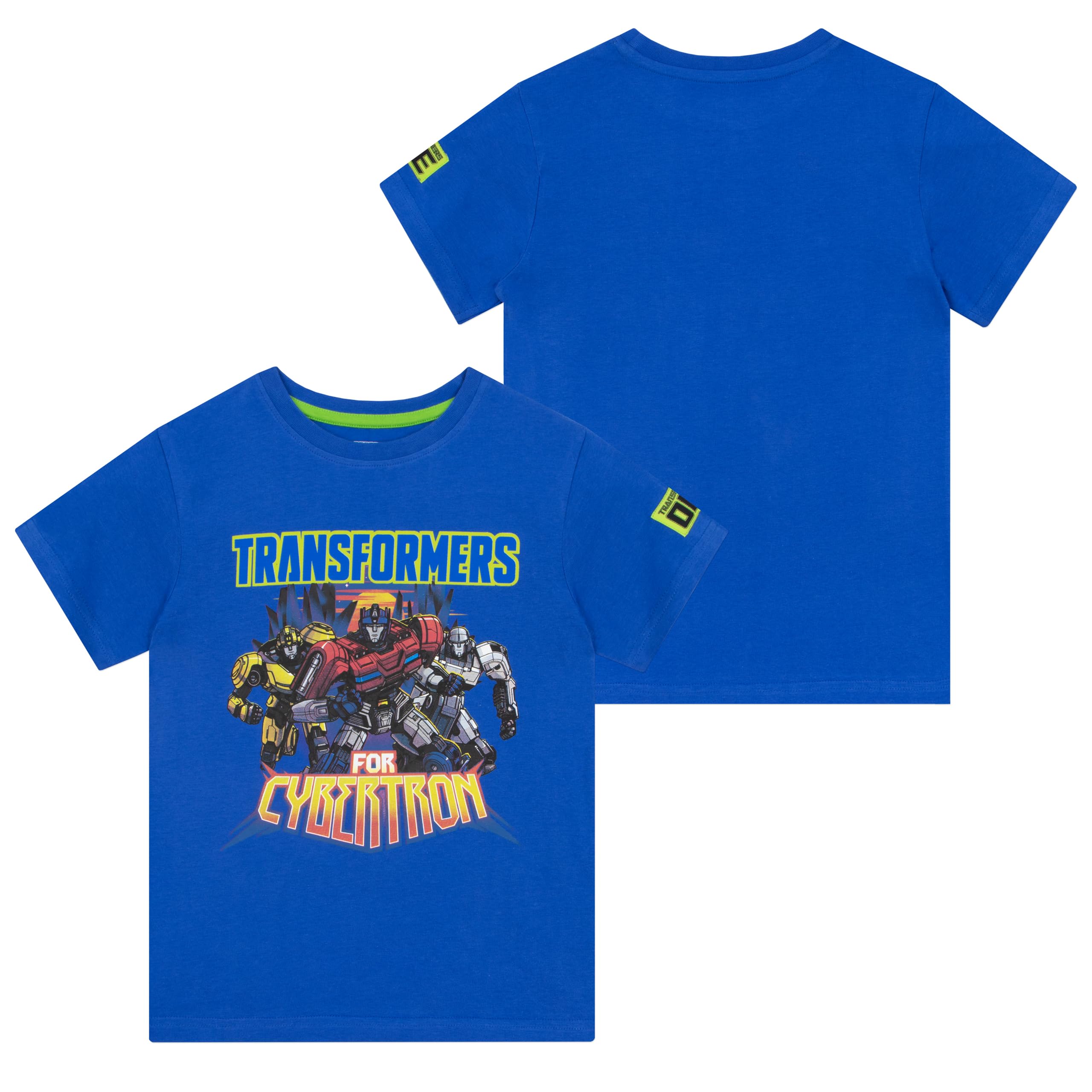 Transformers maglietta bambino blu 18-24 mesi