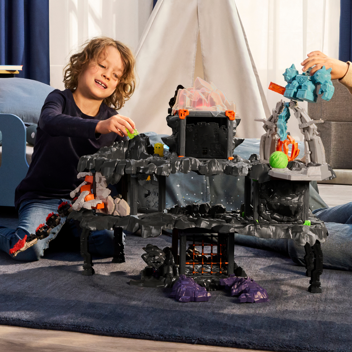 Schleich Eldrador MasterCave Smashrador 42757 playset fortezza drago