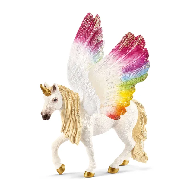 Schleich Bayala Unicorno Arcobaleno Alato cavallo 70576
