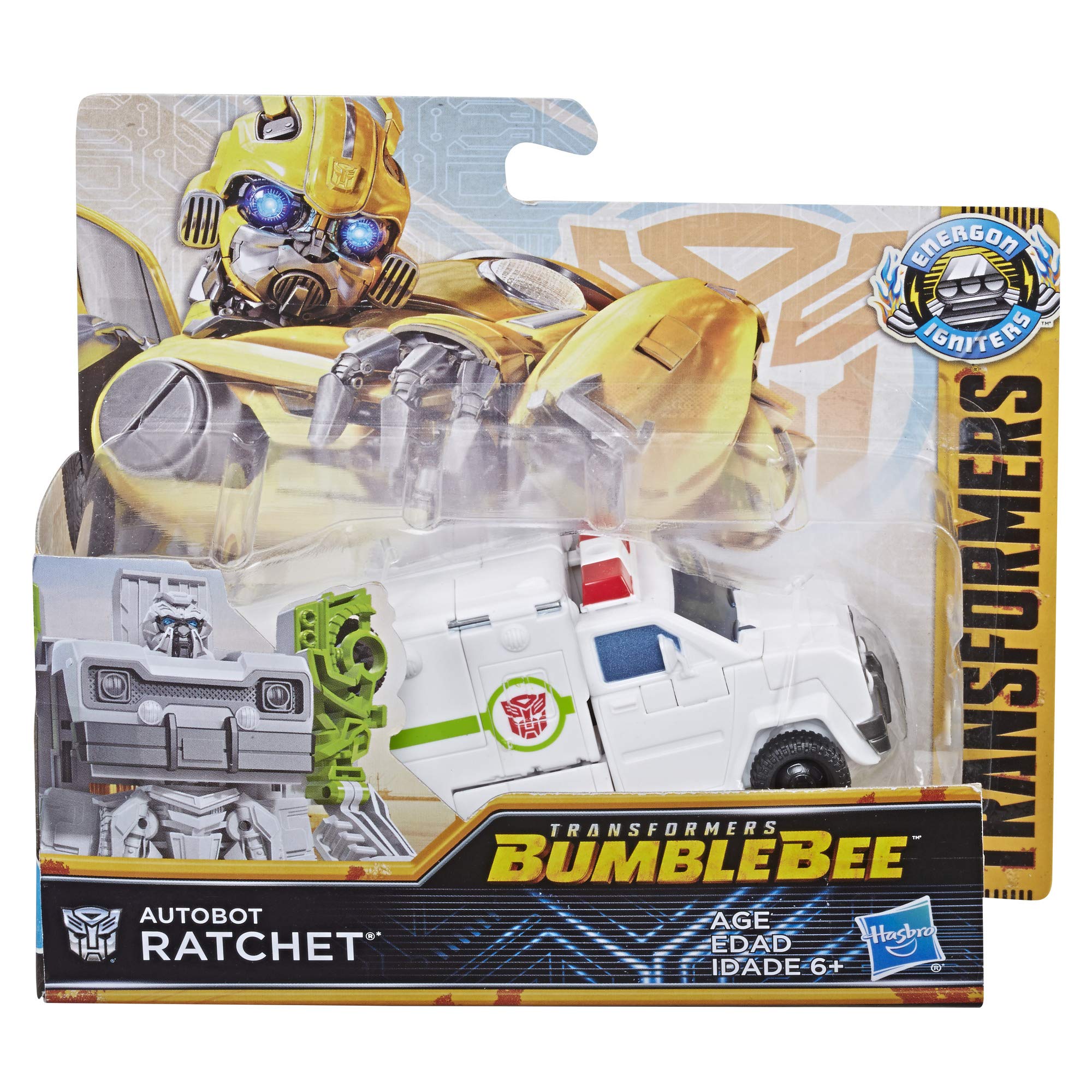 Transformers Energon Igniters Ratchet Action Figure 12,7 cm Ambulanza