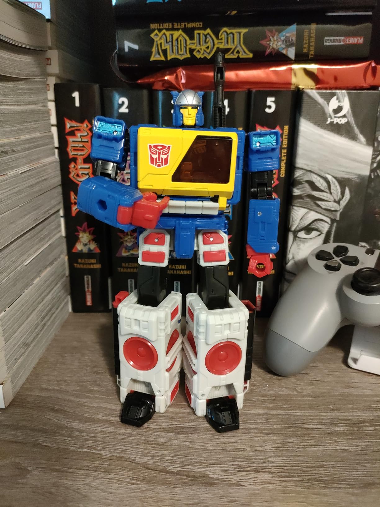 Transformers Legacy Twincast e Rewind action figure Voyager 17,5 cm