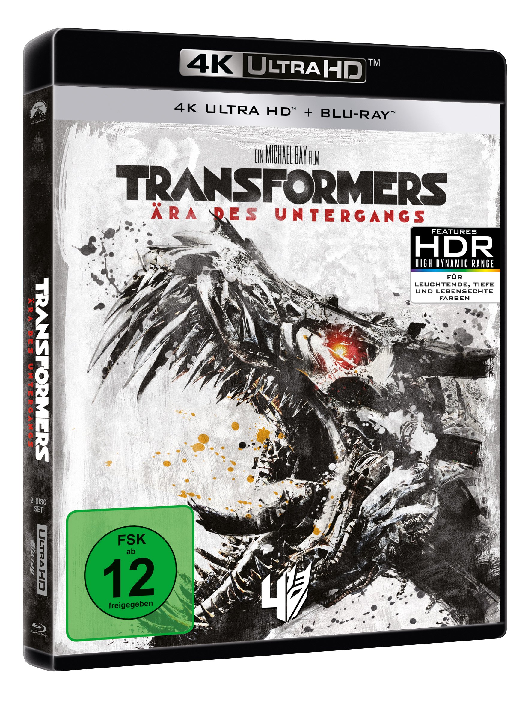 Transformers 4 Era des Untergangs 4K Ultra HD Blu-ray tedesco