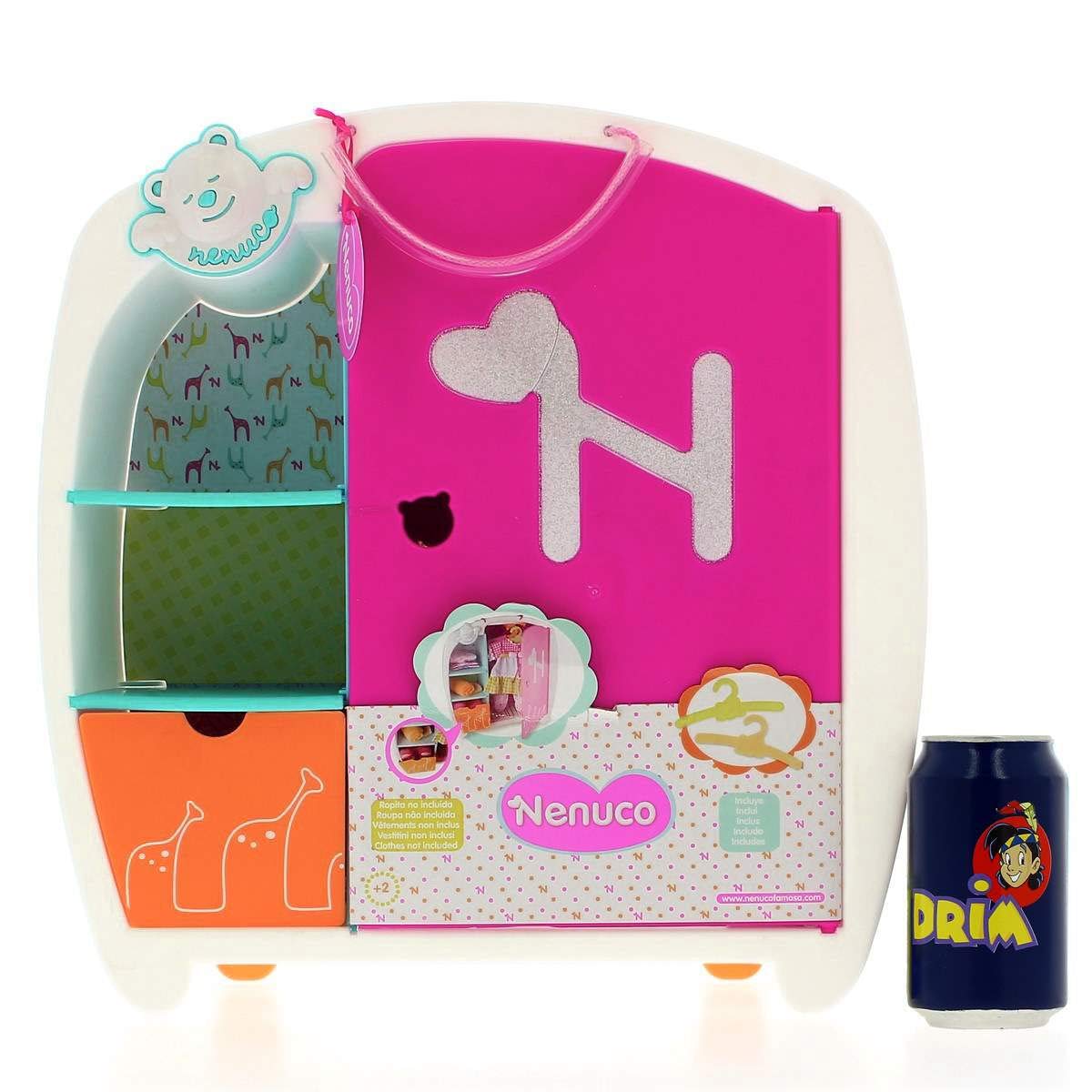 Nenuco Accessori armadio giocattolo 37 cm con grucce
