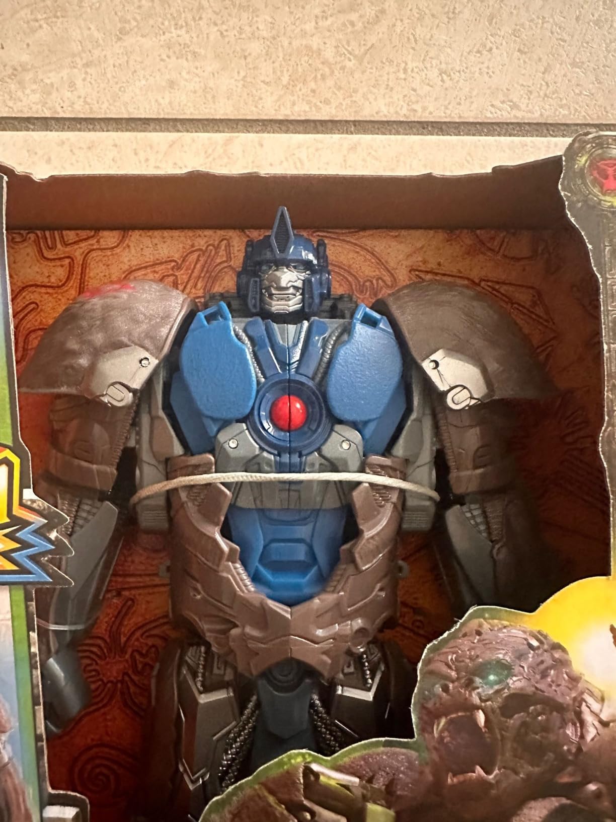 Transformers Rise of the Beasts Smash Changer Optimus Primal action figure 22,5 cm