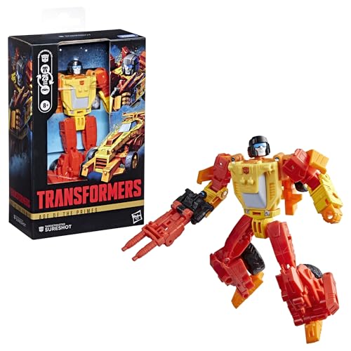 Transformers Age of the Primes Sureshot Deluxe action figure 14 cm