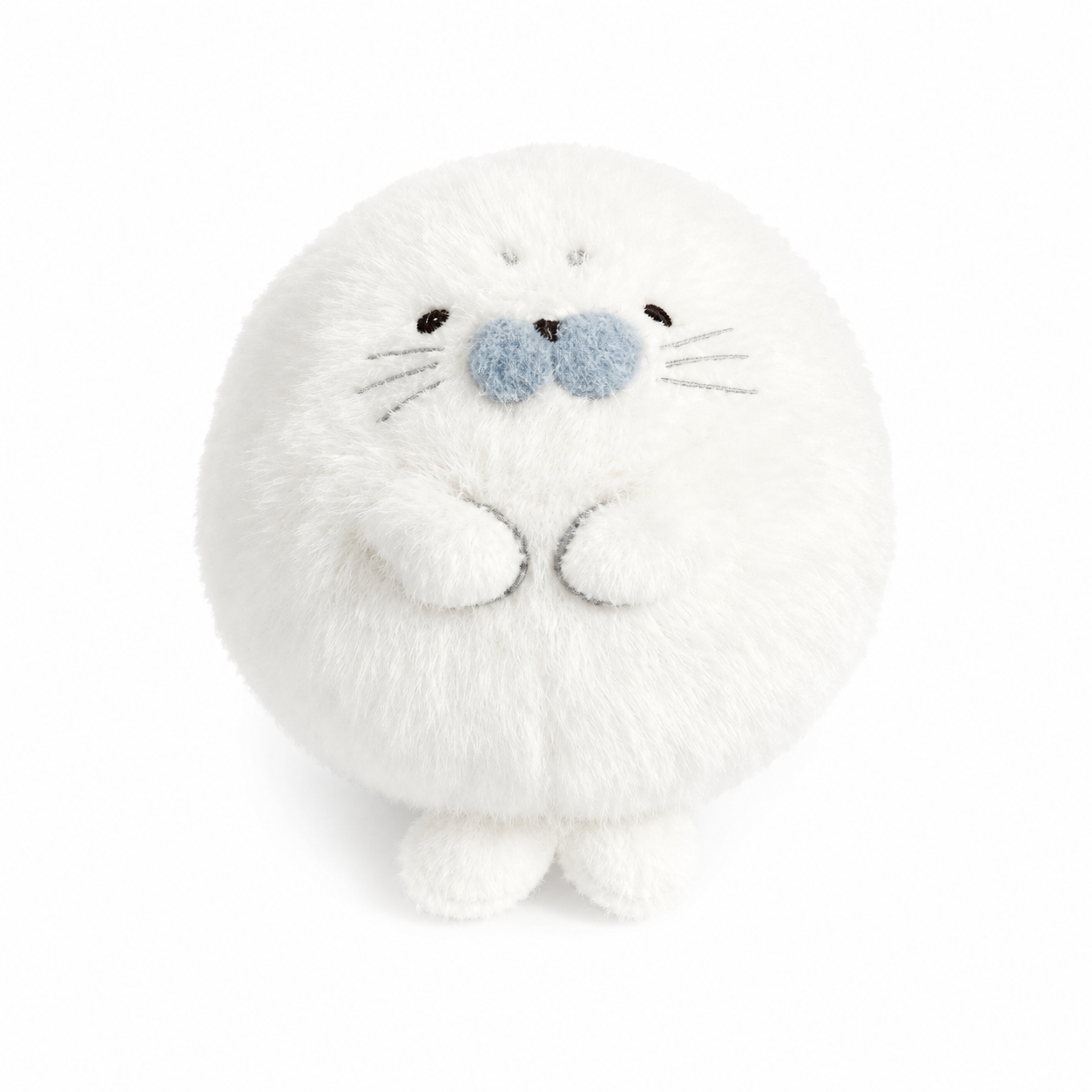 ToyalFriends Ocean Friends Foca portachiavi peluche blu kawaii
