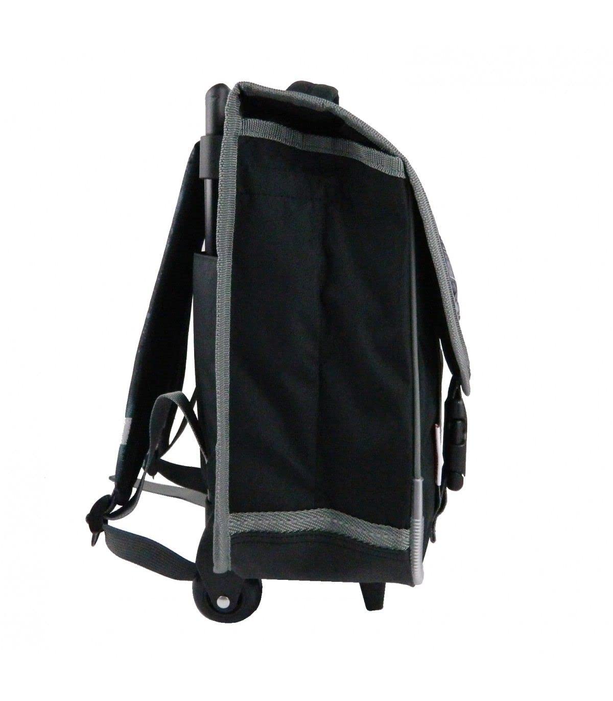 Transformers cartella trolley scuola 38 cm nero 2 scomparti