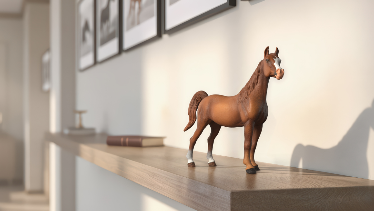 Schleich Legacy Horses Amira Araba 72262 statua 1:12