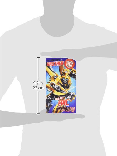 Transformers Biglietto auguri fratello card compleanno ufficiale