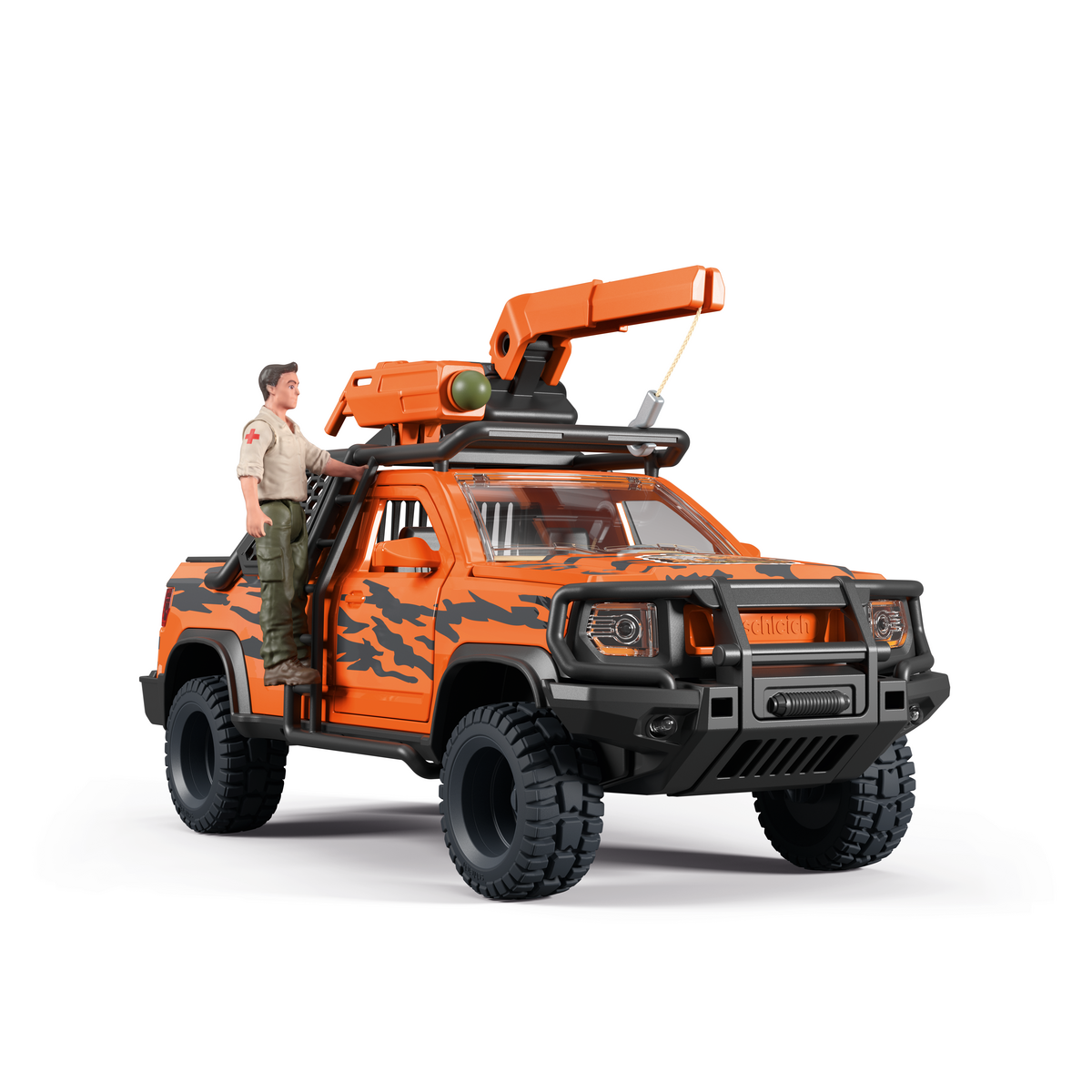 Schleich Wild Life Avventura Giungla 42720 Playset Jeep