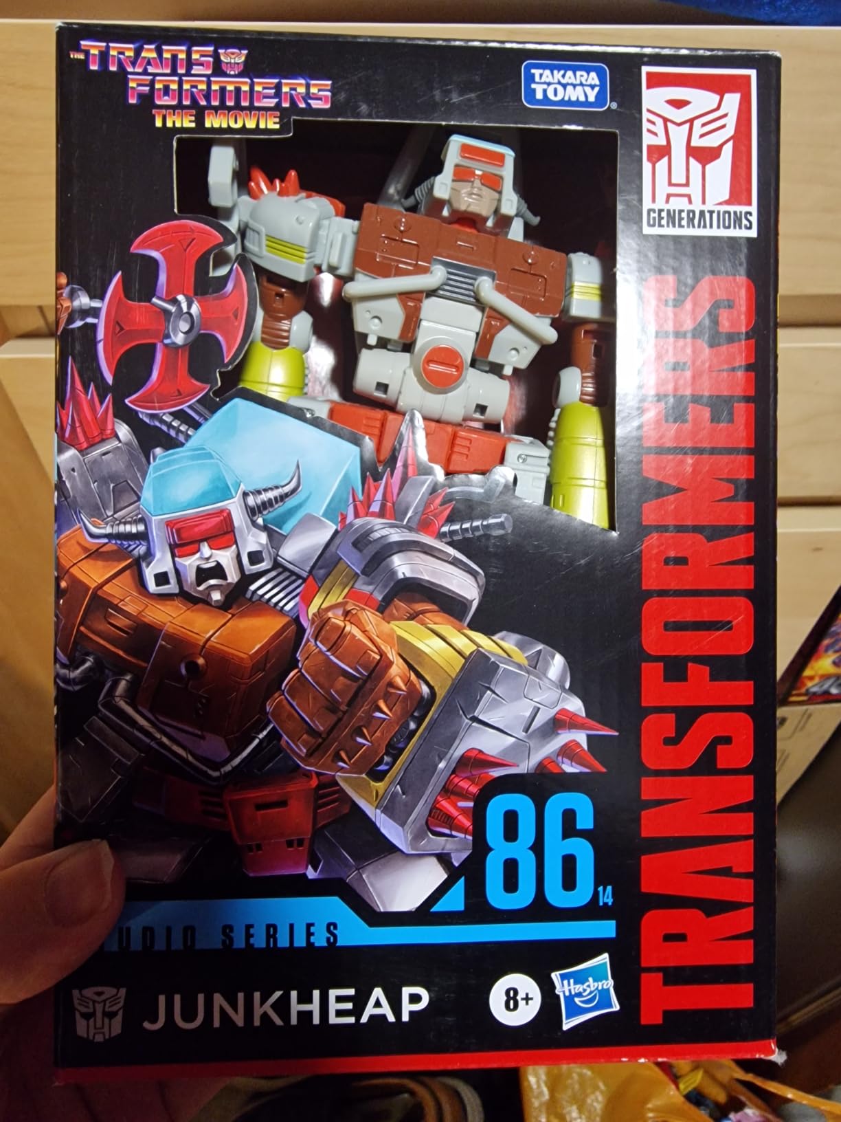 Transformers Studio Series 86-14 Junkheap action figure 16,5 cm moto