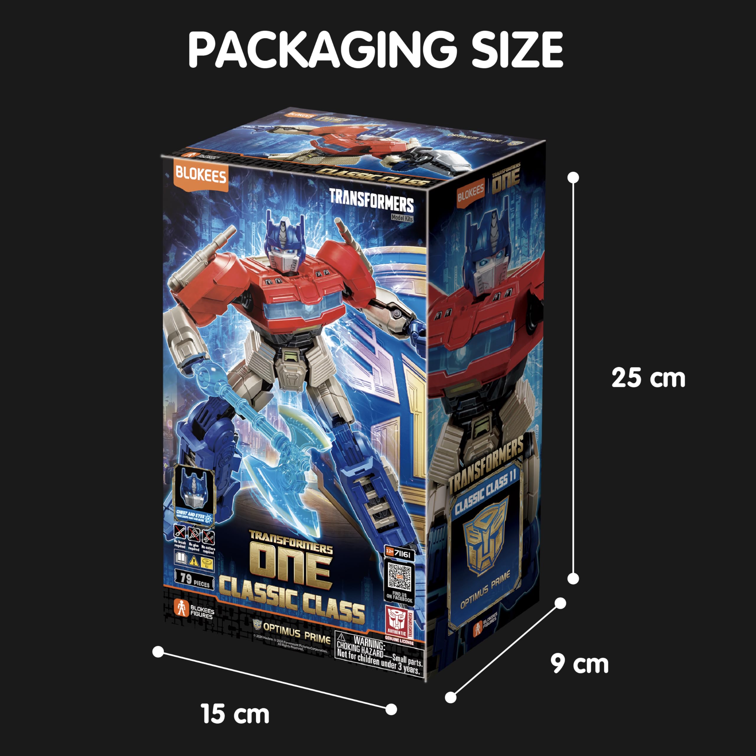 Blokees Transformers One Optimus Prime Classic Class 11 kit 12,7cm