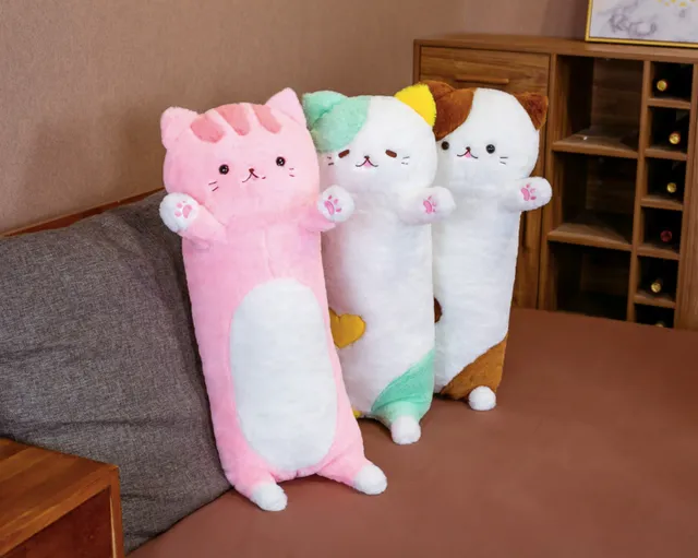 ToyalFriends Cats Gatto Peluche verde 60cm morbido lungo