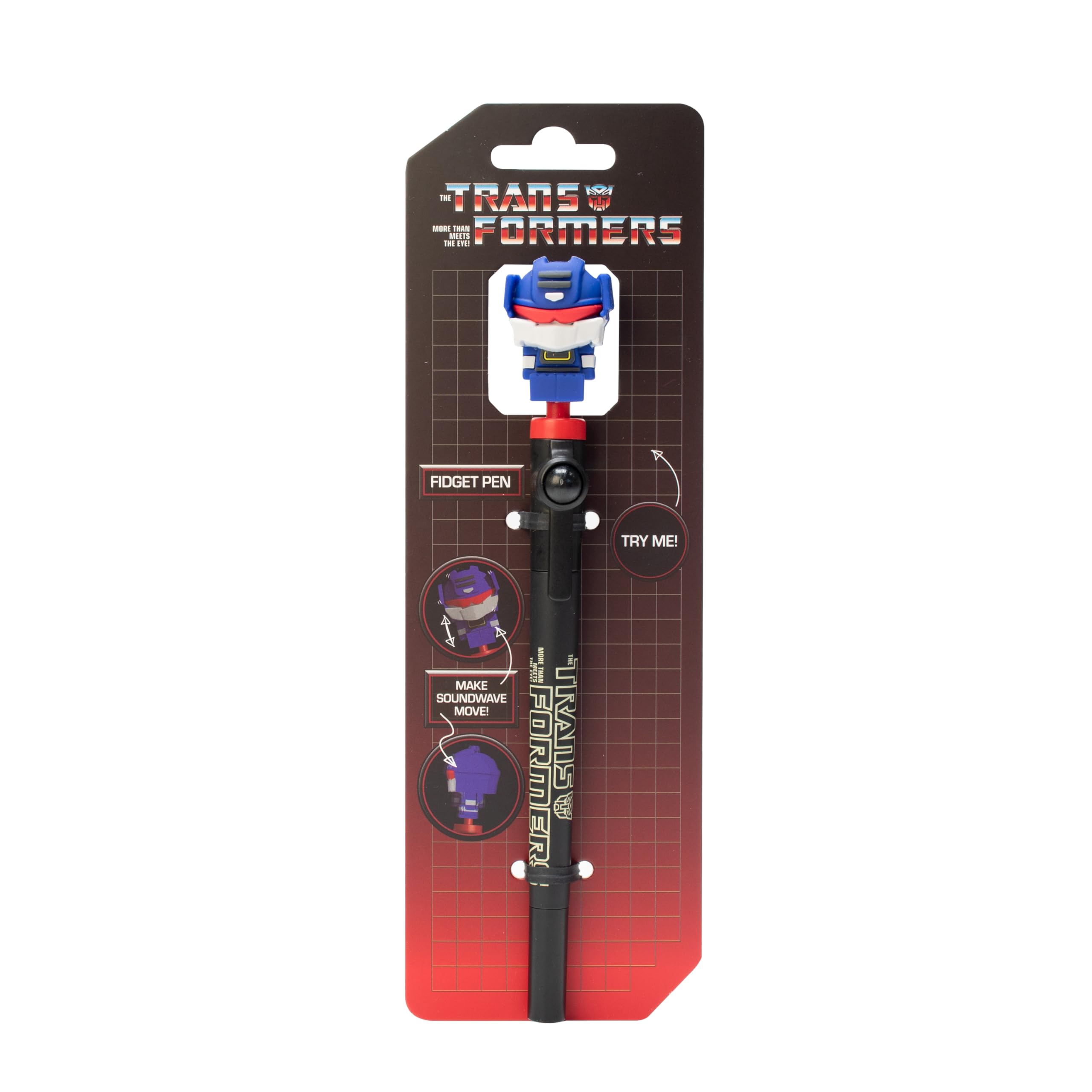 Transformers Collectibles Penna Fidget Optimus Prime antistress