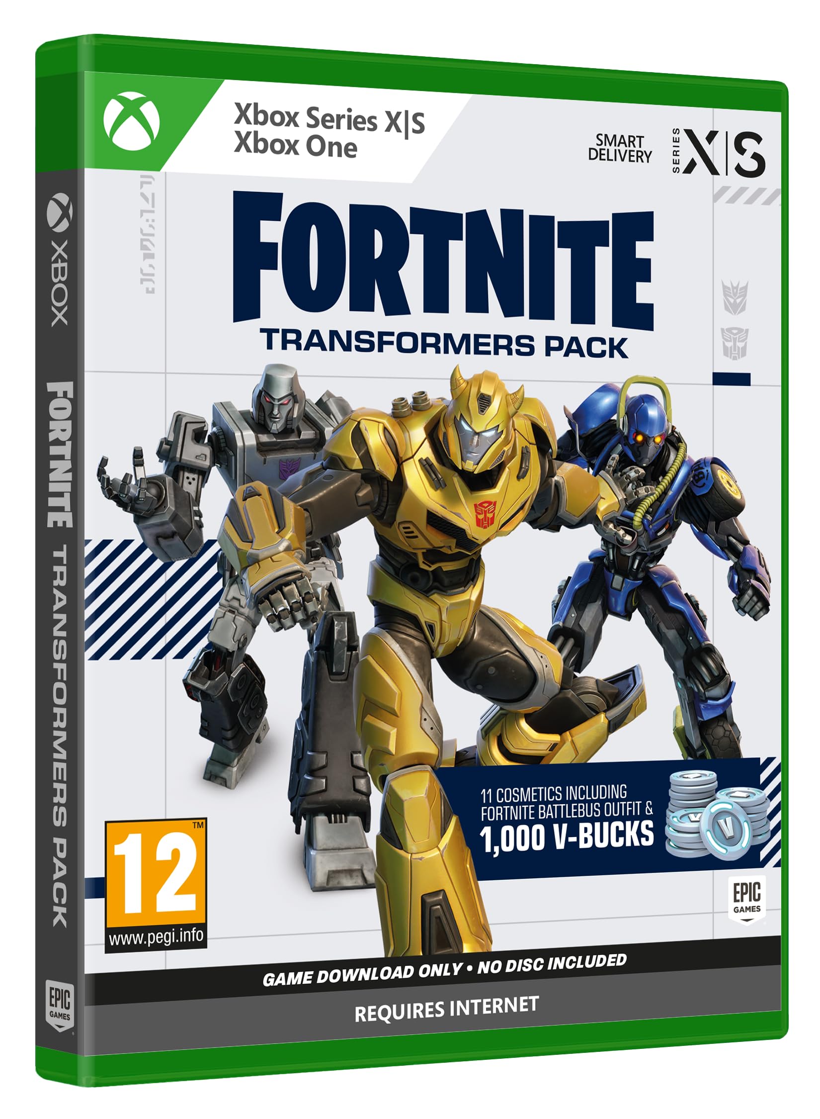 Fortnite Transformers Pack Xbox Series codice download 1000 V-Bucks