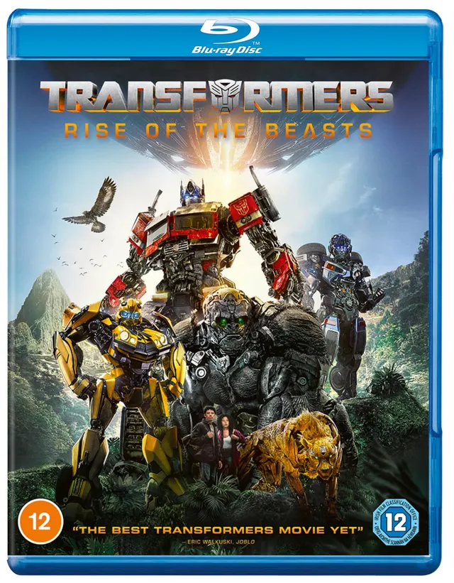 Transformers Rise of the Beasts Blu-ray film con italiano