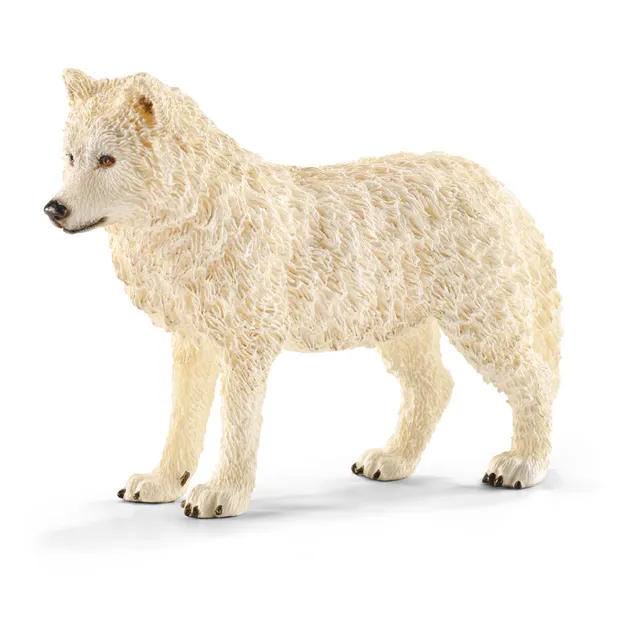 Schleich Wild Life Lupo artico animale giocattolo bundle