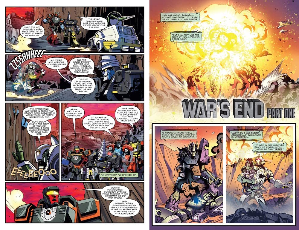 Transformers Vol. 6 War's End 5 fumetto graphic novel brossura