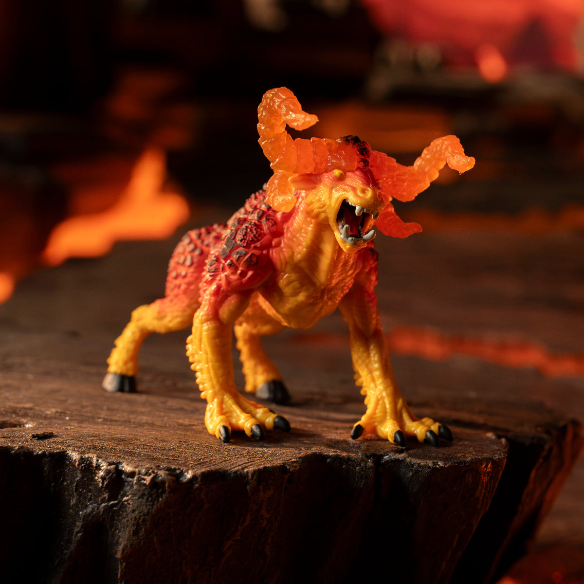 Schleich Eldrador Bestia di Lava 42814 action figure con dischi