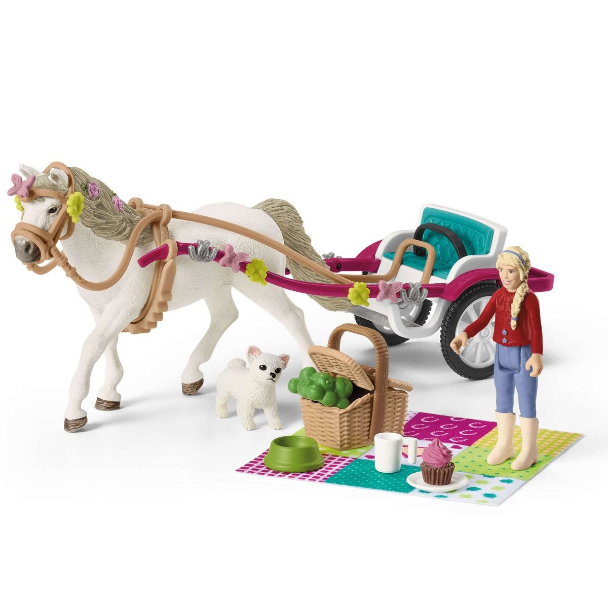 Schleich Horse Club Carrozza 42467 playset show cavalli