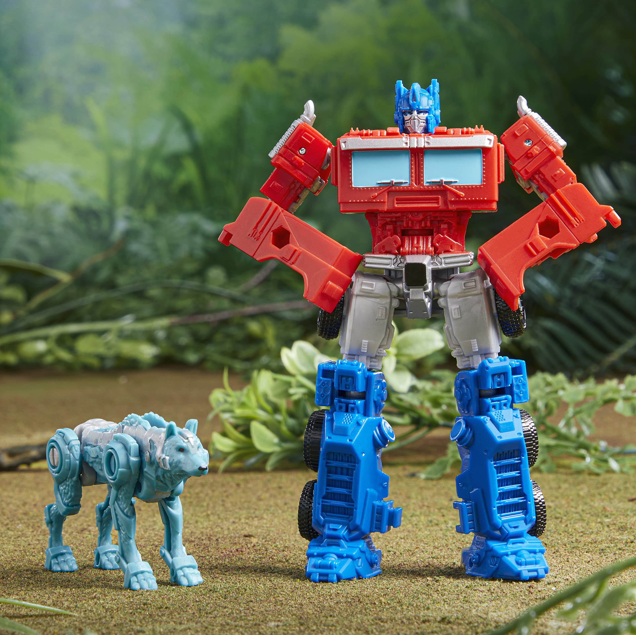 Transformers Rise of the Beasts Weaponizers Optimus Prime Chainclaw pack 2pz