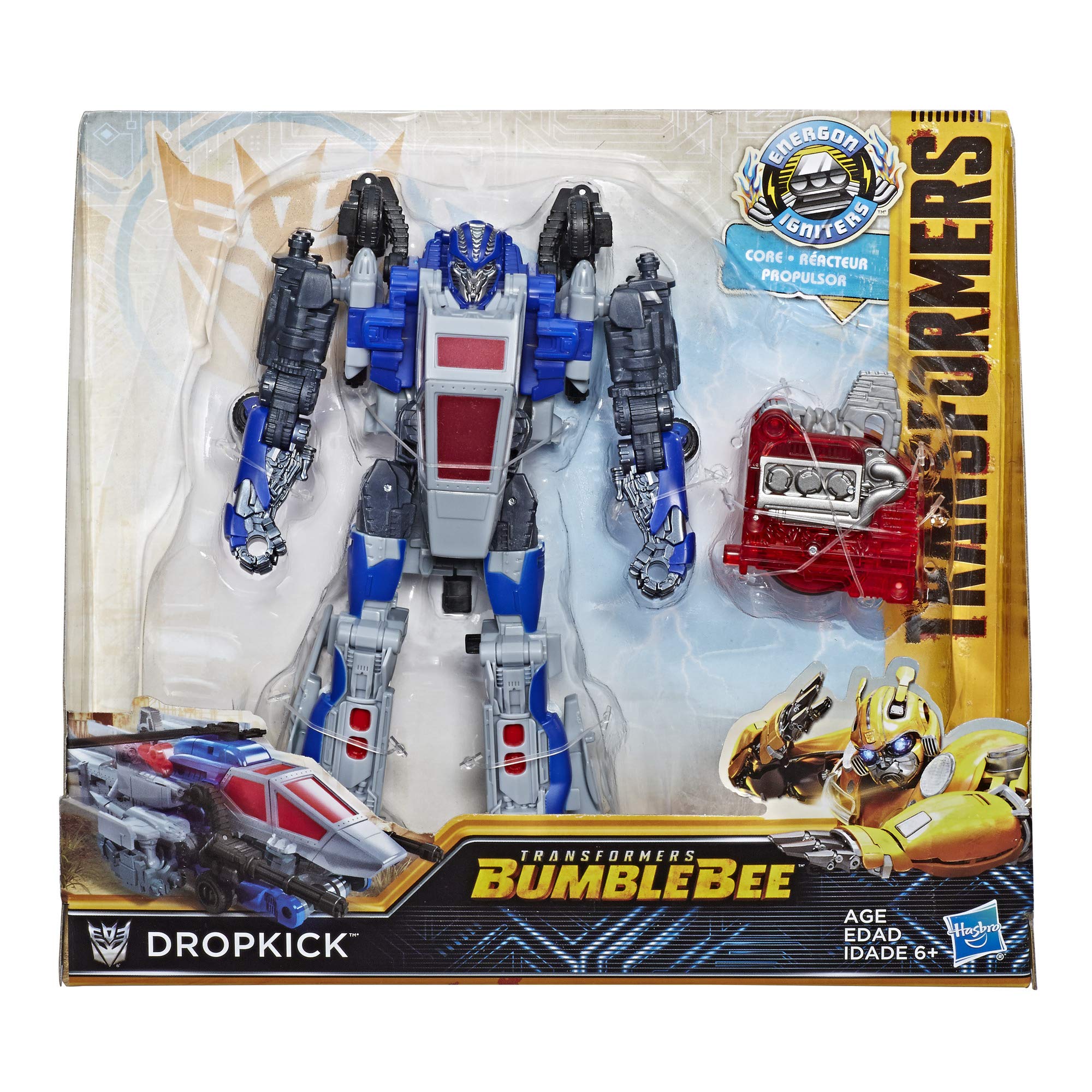 Transformers Classics Bumblebee Nitro Dropkick action figure auto