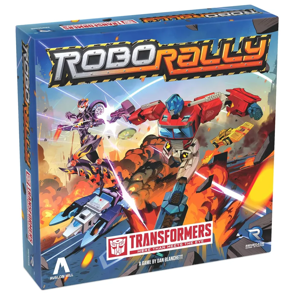 Transformers Robo Rally gioco da tavolo RGD02652 2-4 giocatori
