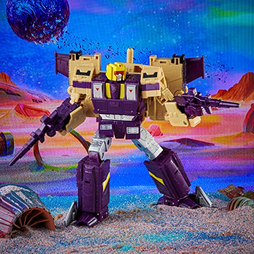 Transformers Legacy Blitzwing Leader tripla conversione action figure 17cm