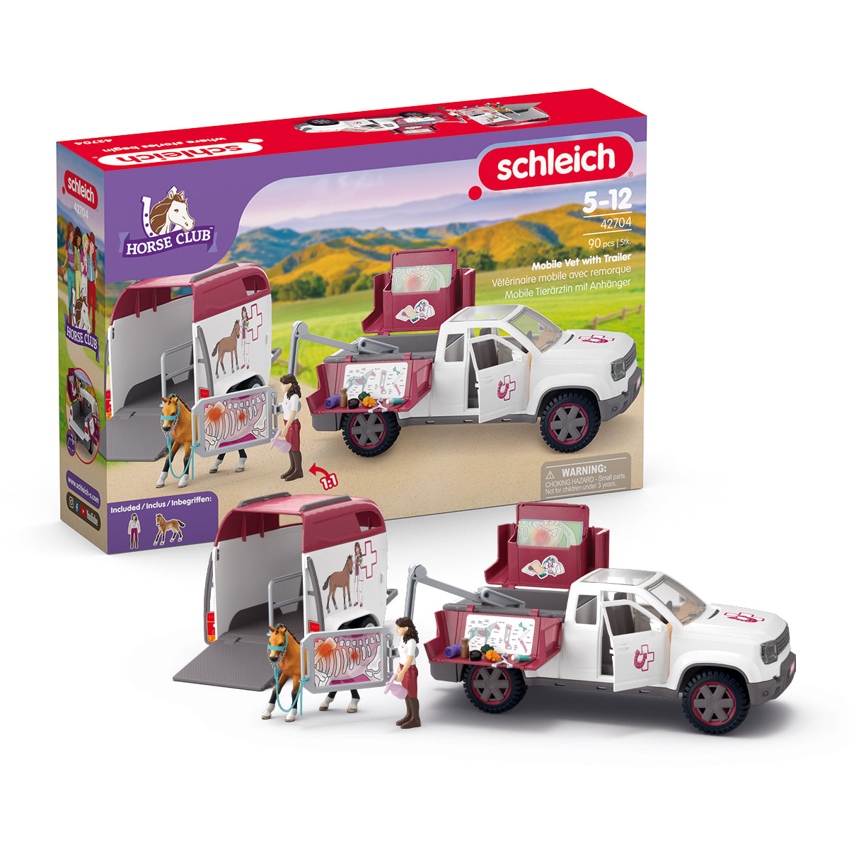 Schleich Horse Club Ambulatorio Veterinario Mobile Playset 42704
