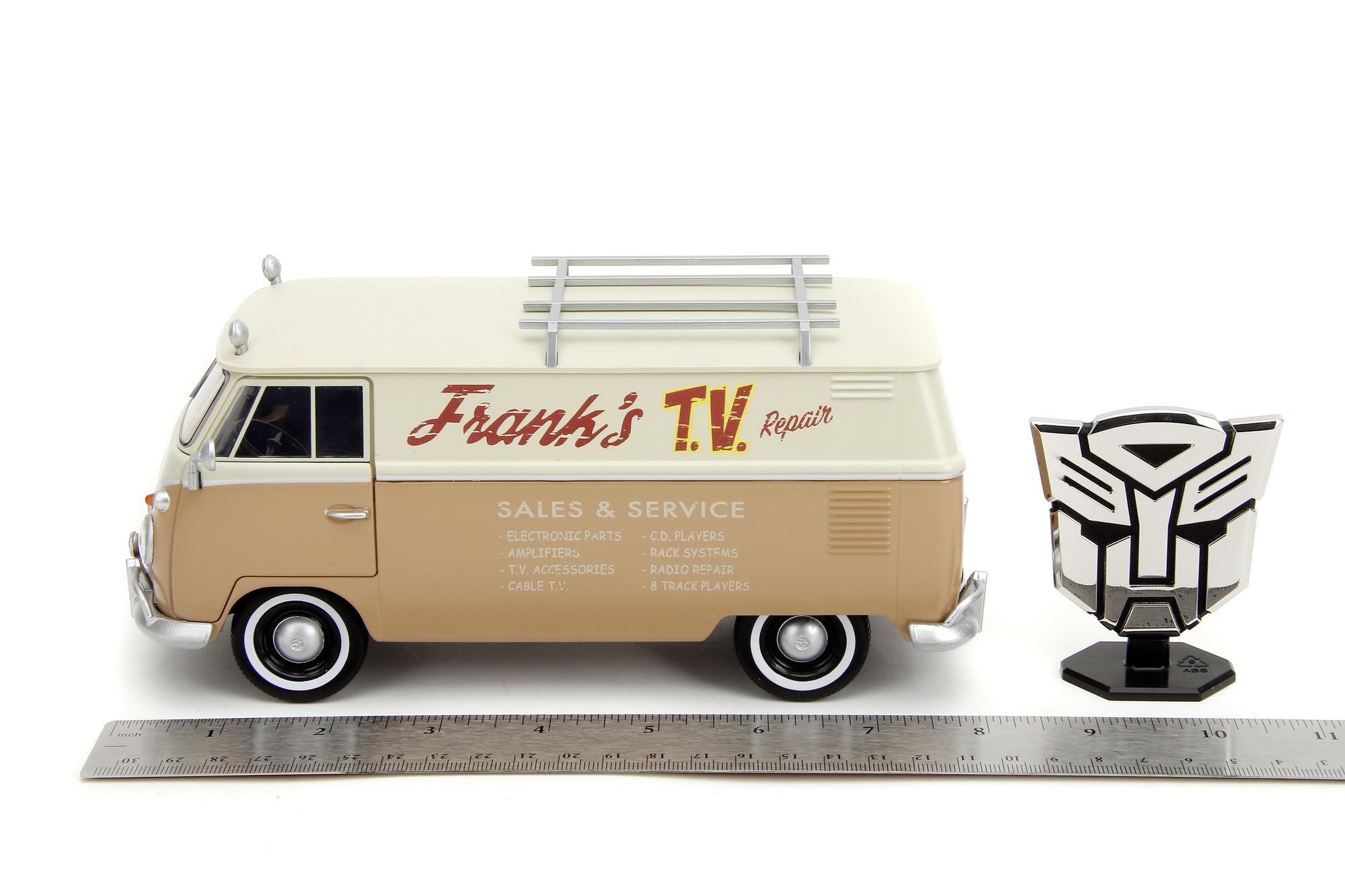 Transformers Die-Cast Wheeljack VW Bus T7 modellino auto 1:24 19 cm