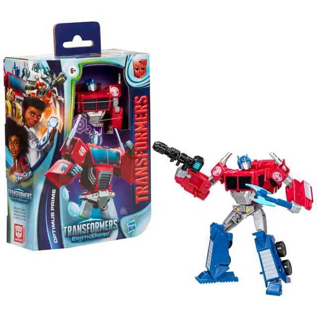Transformers EarthSpark Optimus Prime action figure 12,5 cm deluxe