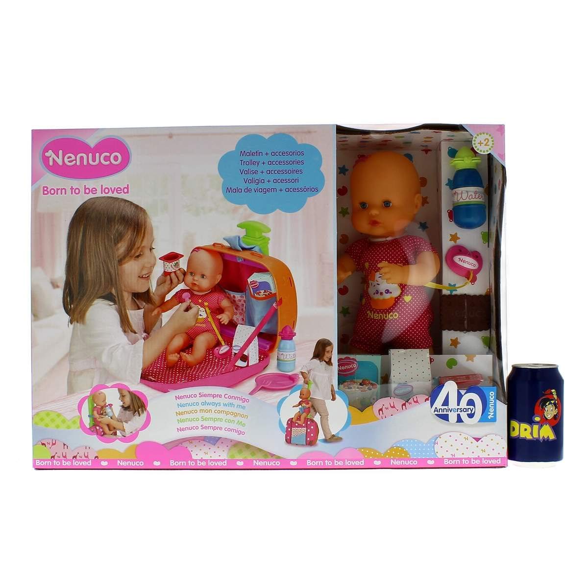 Nenuco Sempre con Me Bambola 35 cm con trolley