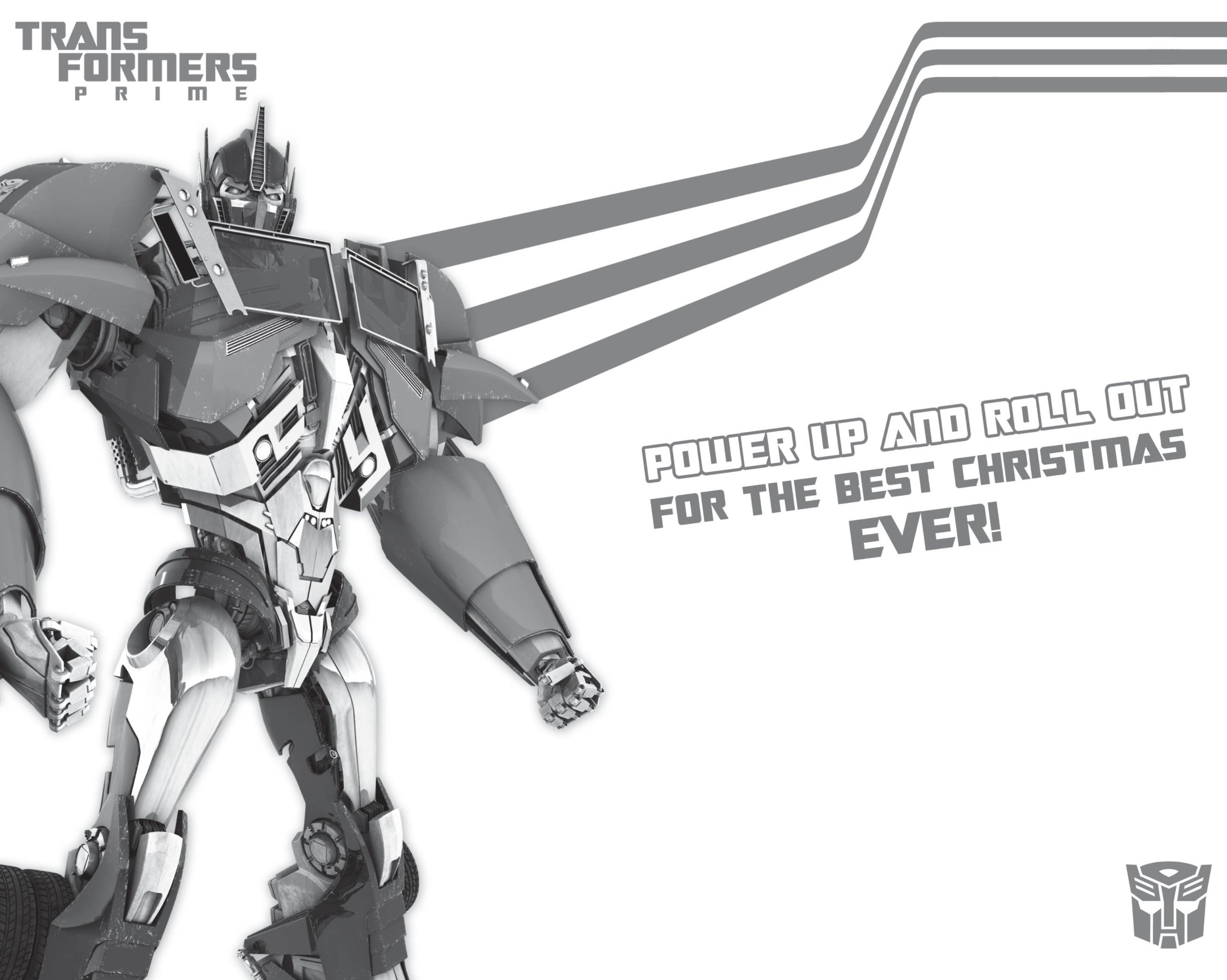 Transformers Collectibles Biglietto Natale ufficiale regalo