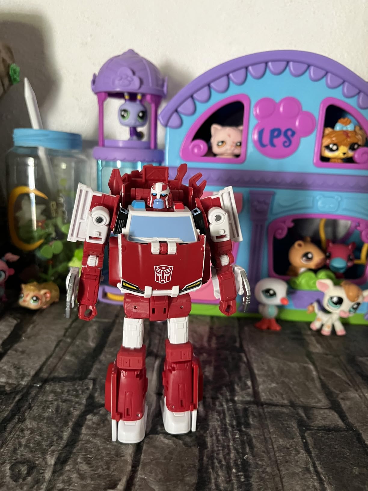 Transformers Age of the Prime Ratchet action figure 14,5 cm
