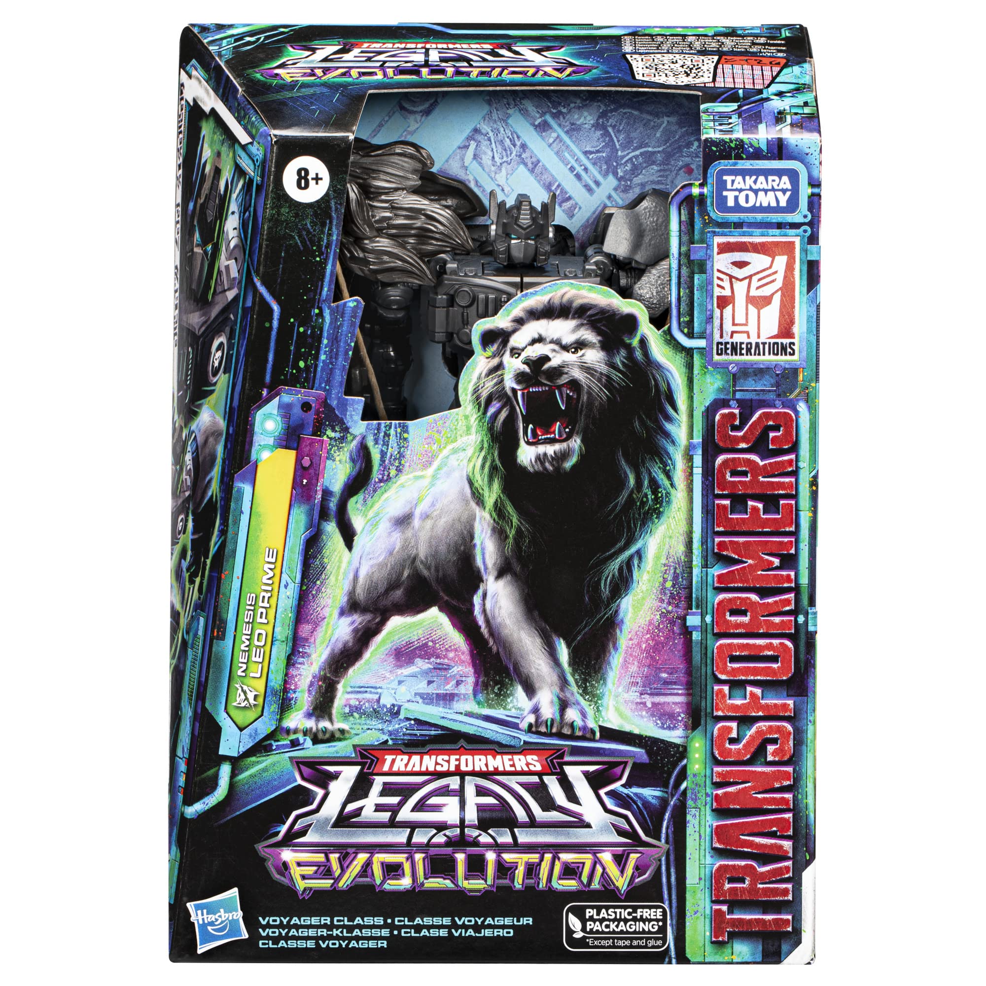 Transformers Legacy Nemesis Leo Prime action figure 17,5 cm Voyager