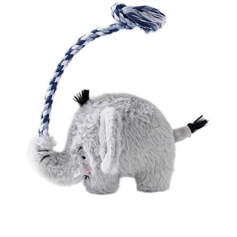 ToyalFriends Pet Beds Coccodrillo gioco cane peluche con corda