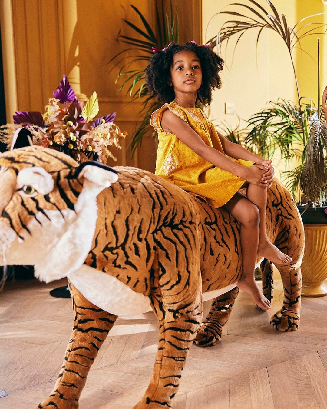 La Pelucherie Big Ones Tigre Gigante peluche 180cm arredo