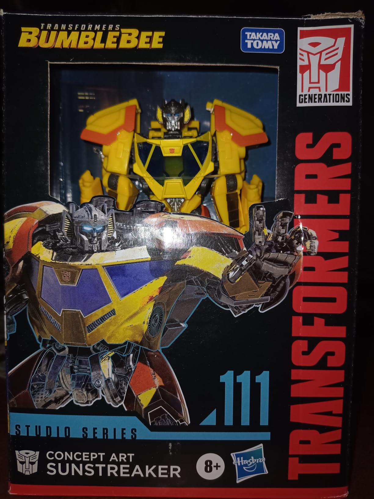 Transformers Studio Series 111 Sunstreaker Action Figure 11,4 cm