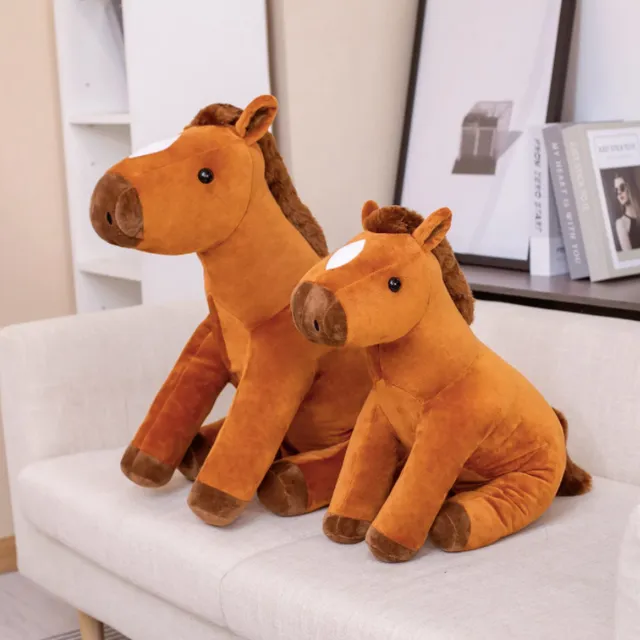 ToyalFriends More Animals 60cm peluche cavallo marrone realistico