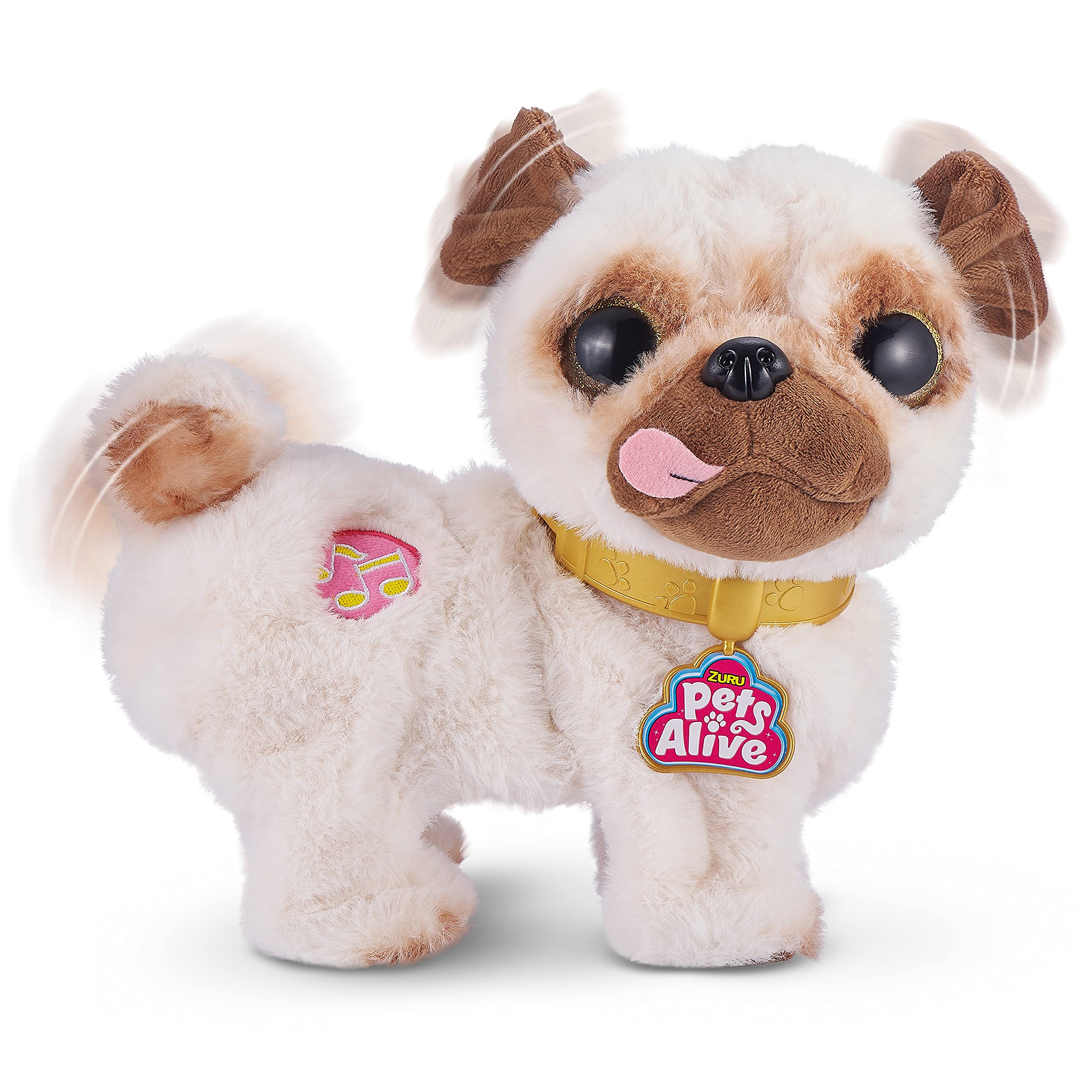 Pets Alive Poppy Pug peluche interattivo ballerino danzante