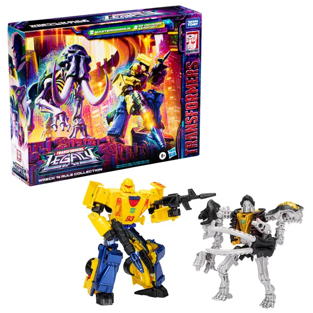 Transformers Legacy Leadfoot Masterdominus action figure 14 cm auto