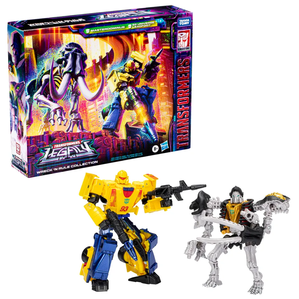 Transformers Legacy Leadfoot Masterdominus action figure 14 cm auto