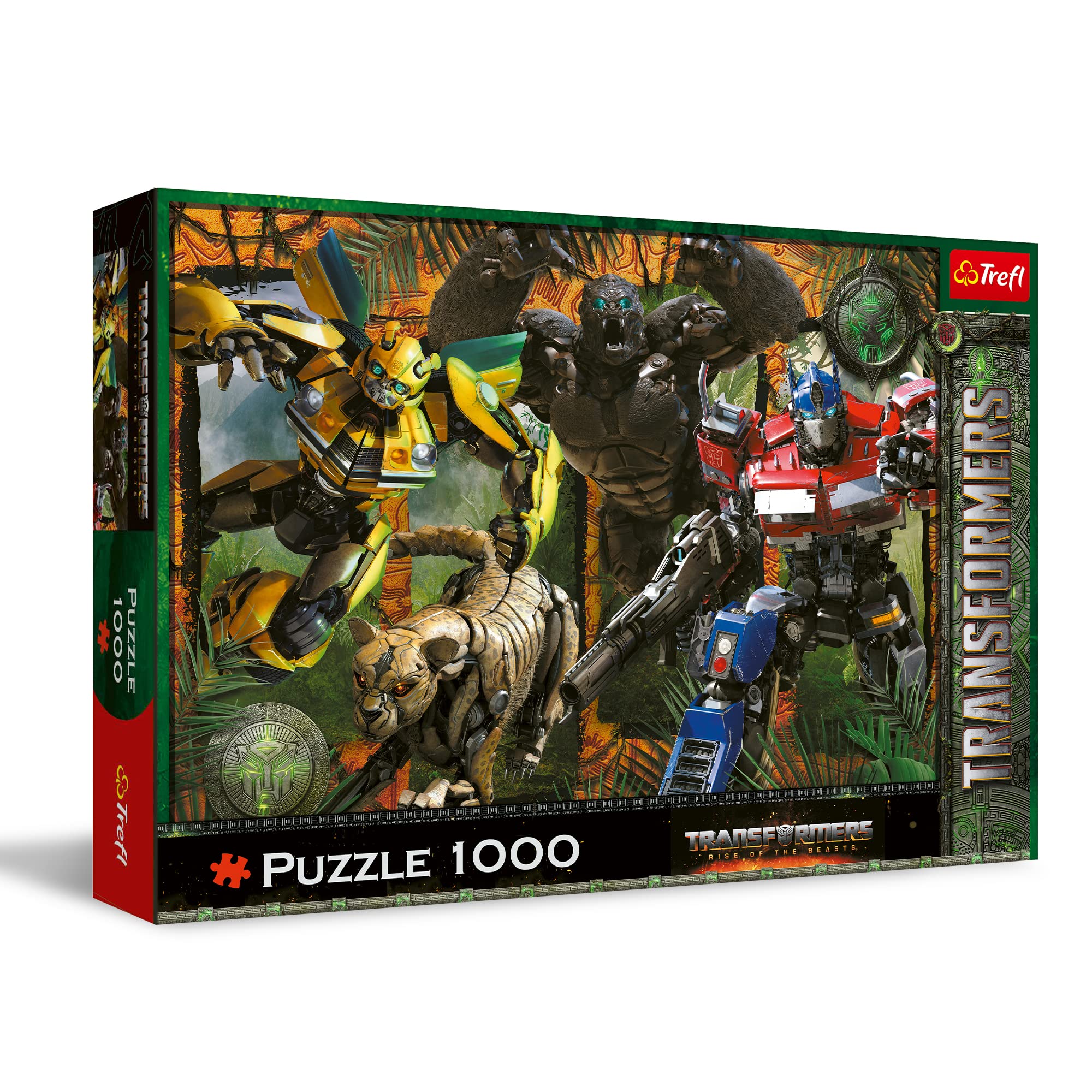 Transformers Rise of the Beasts Trefl puzzle 1000 pezzi 12 anni