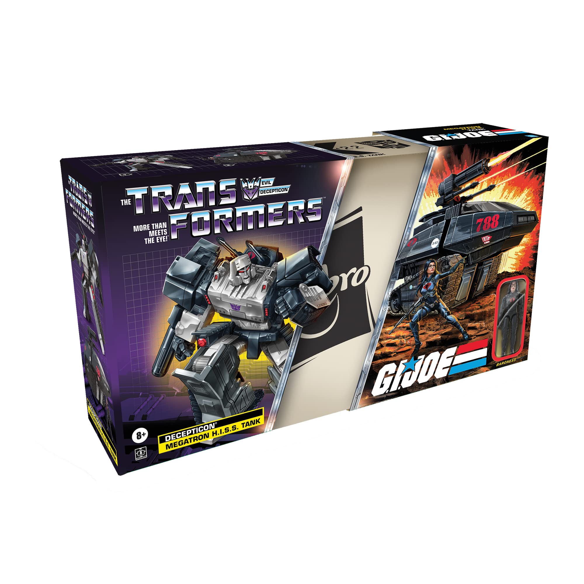 Transformers Generations Megatron H.I.S.S. Tank con Baronessa