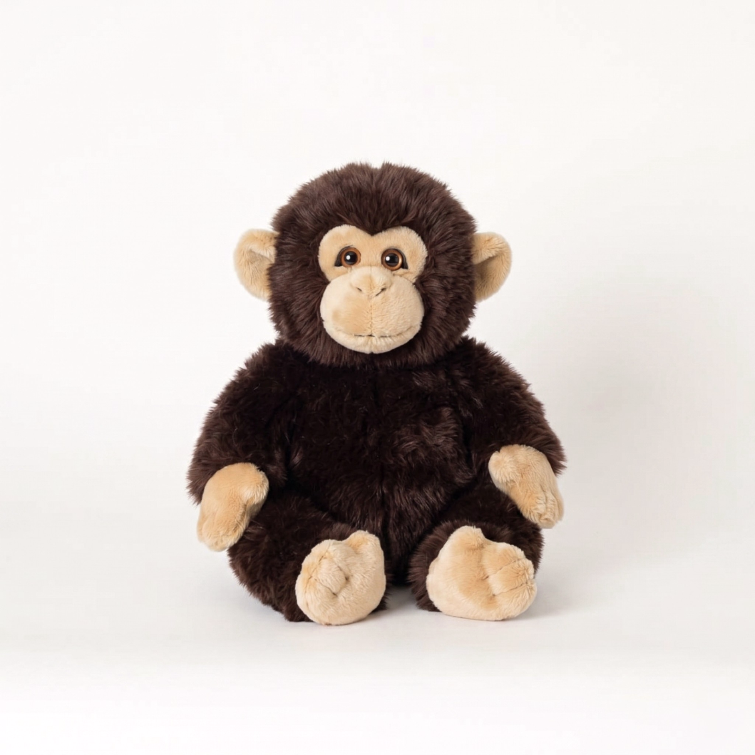 La Pelucherie Jungle Scimmia Marcel peluche 55cm