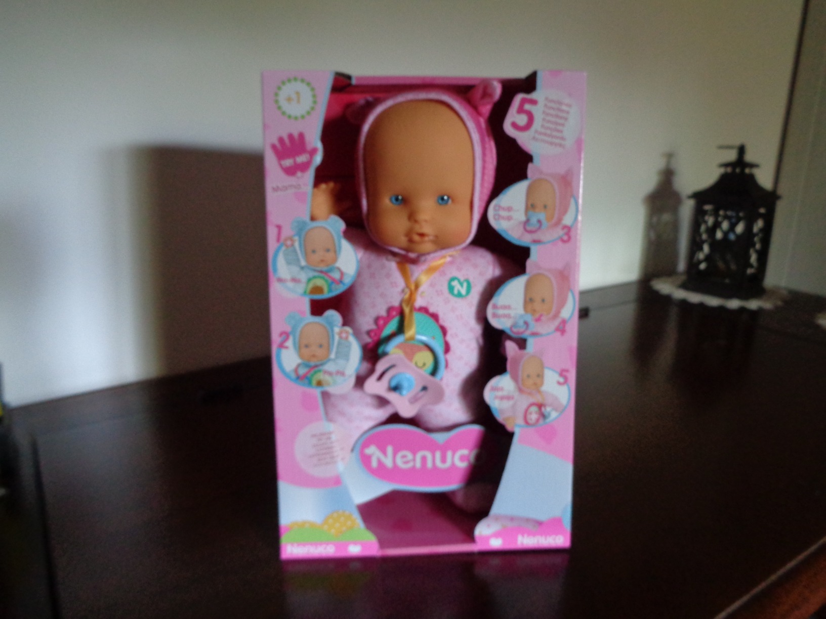 Nenuco Blandito 5 Funzioni Bambola Rosa 30 cm con Suoni