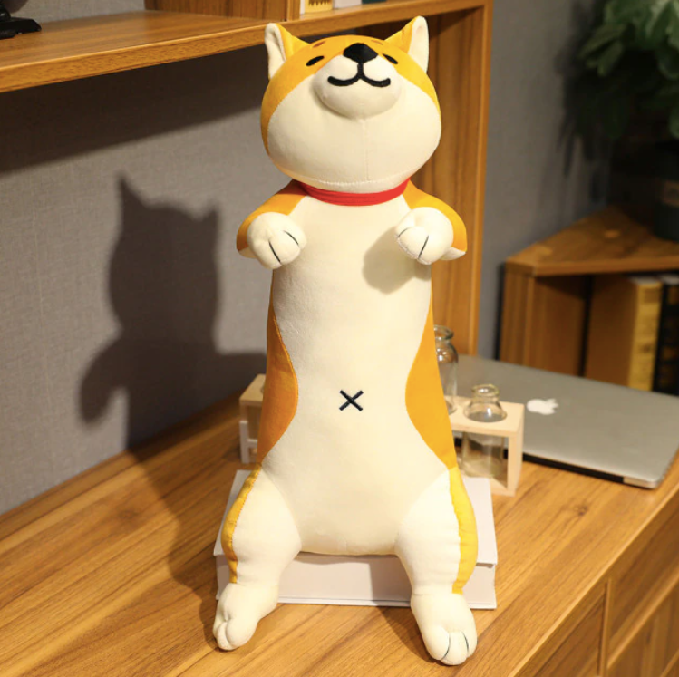 ToyalFriends Dogs Shiba cane peluche arancione 90cm lungo