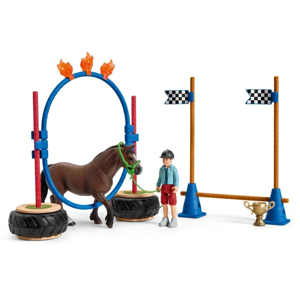 Schleich Horse Club Gara Agility Pony 42482 Playset