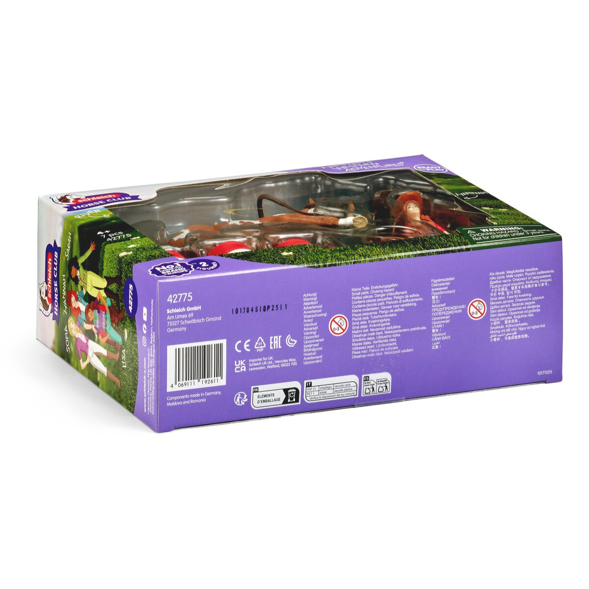 Schleich Horse Club Hannah West 42775 Playset Barrel